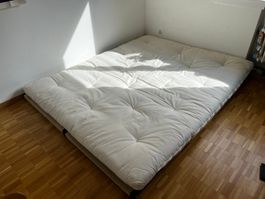 Futon, handmade by hōmu in Basel, 160x200