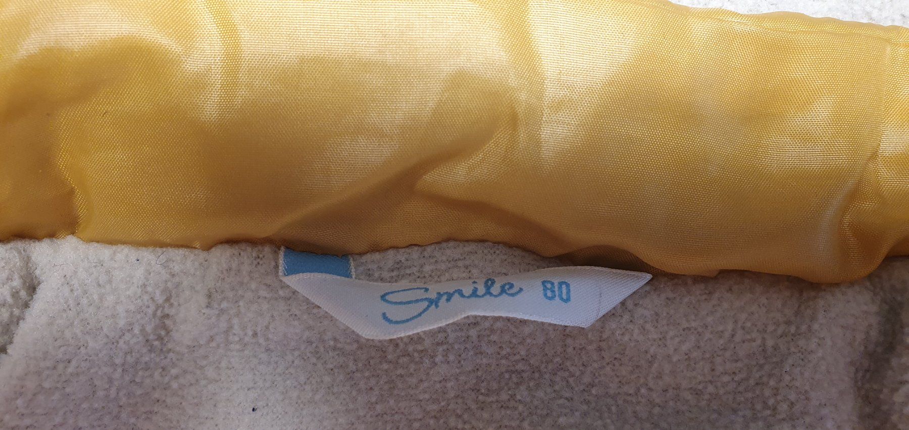 Giacche & Cappotti: Winterjacke Gr. 80 SMILE gelb – Usato da Zürich venduto da stwallner 2