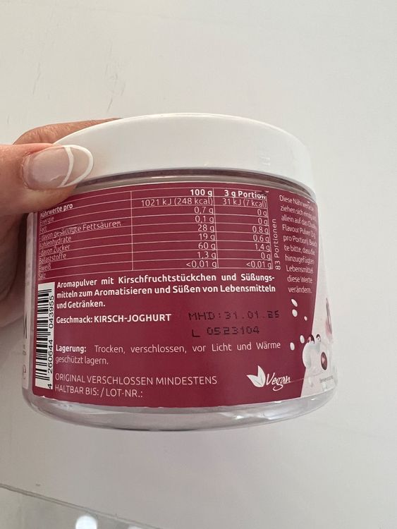 More Nutrition Chunky Flavor Kirsch - Joghurt | Kaufen auf Ricardo