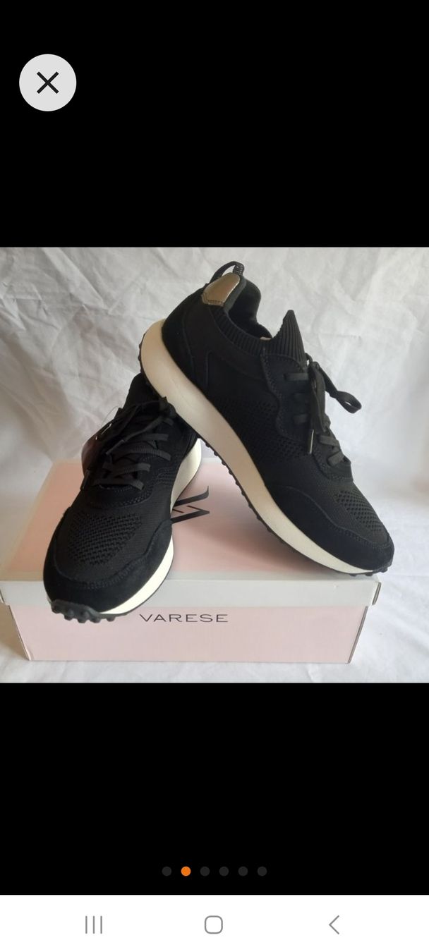 Damenschuhe: Sneaker Varese Gr. 41 neu, Leder/Textil – Neu und originalverpackt aus Bad Ragaz von Ansial