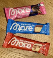 More Nutrition 1x Protein Satisbites & 2x Soft Bar Riegel