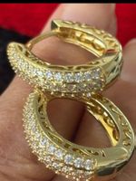 💛Luxus Ohrschmuck  Edelstahl Farbe Gold