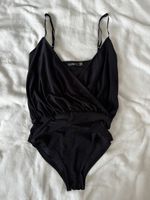 Eleganter schwarzer Body - Grösse XS S Elastic material
