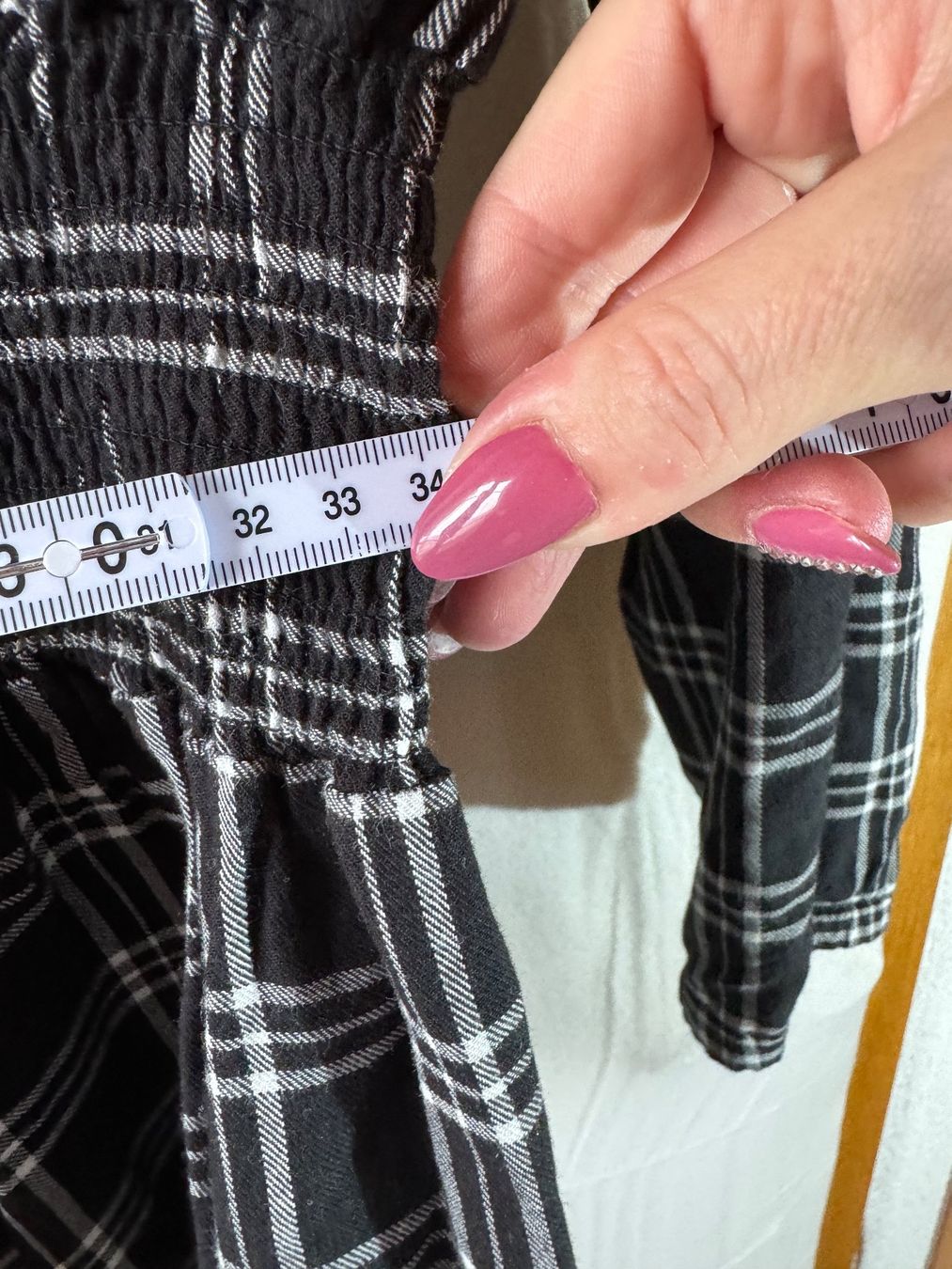 Zebra Camicette: Karierte Bluse mit Schnürung Gr. S – Usato da Grosswangen venduto da SALE_SALE_SALE 6
