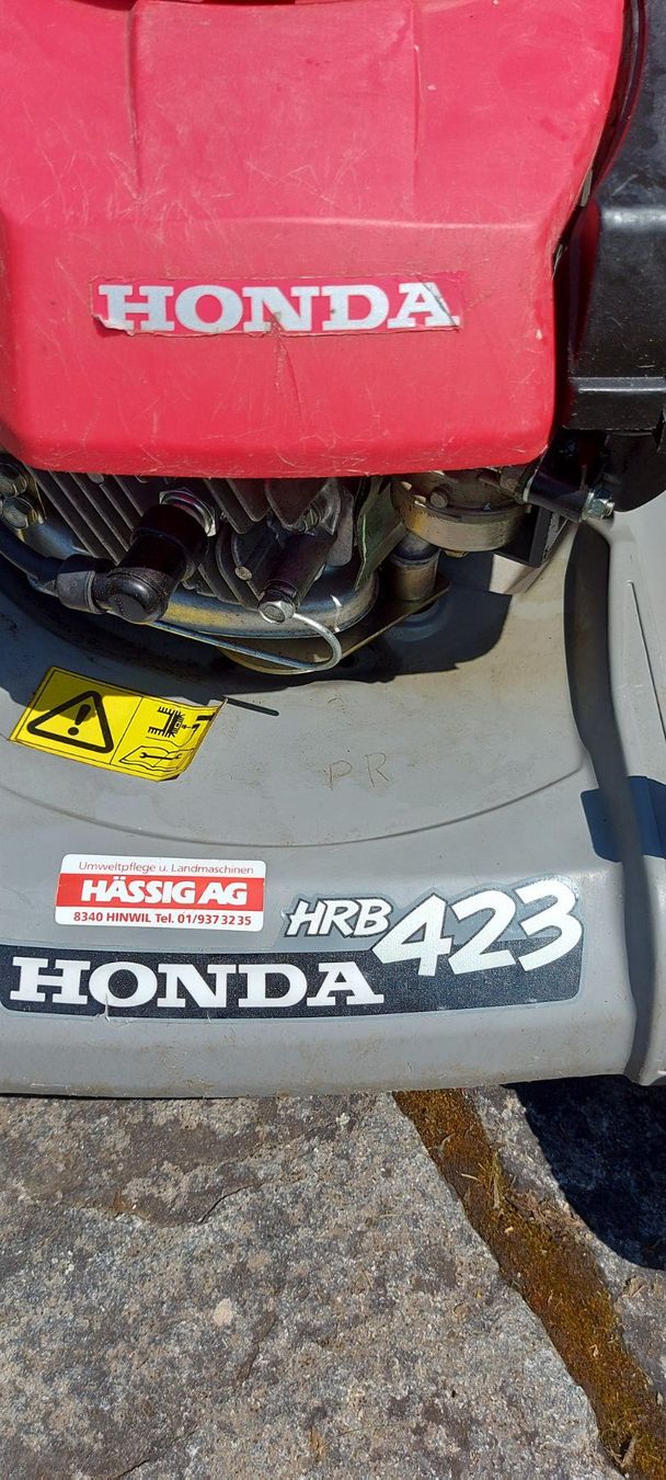 Honda Rasenmäher: Rasenmäher Honda HRB 423 – Gebraucht aus Hittnau von Amonit01 1