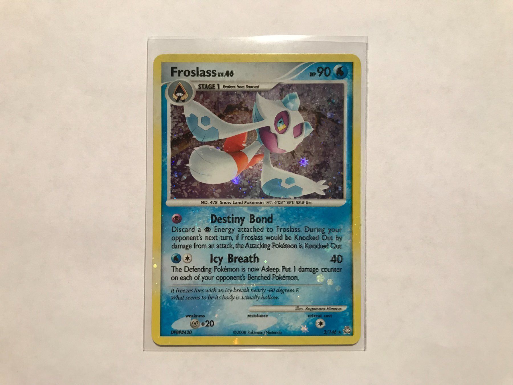 Pokémon Sammelbilder & Trading cards: Froslass holo bleed – Gebraucht aus Hagendorn von Pokecollectorch