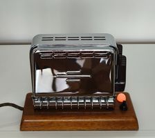 Vintage Toaster von Jura Typ 1125H, verchromt, funktioniert