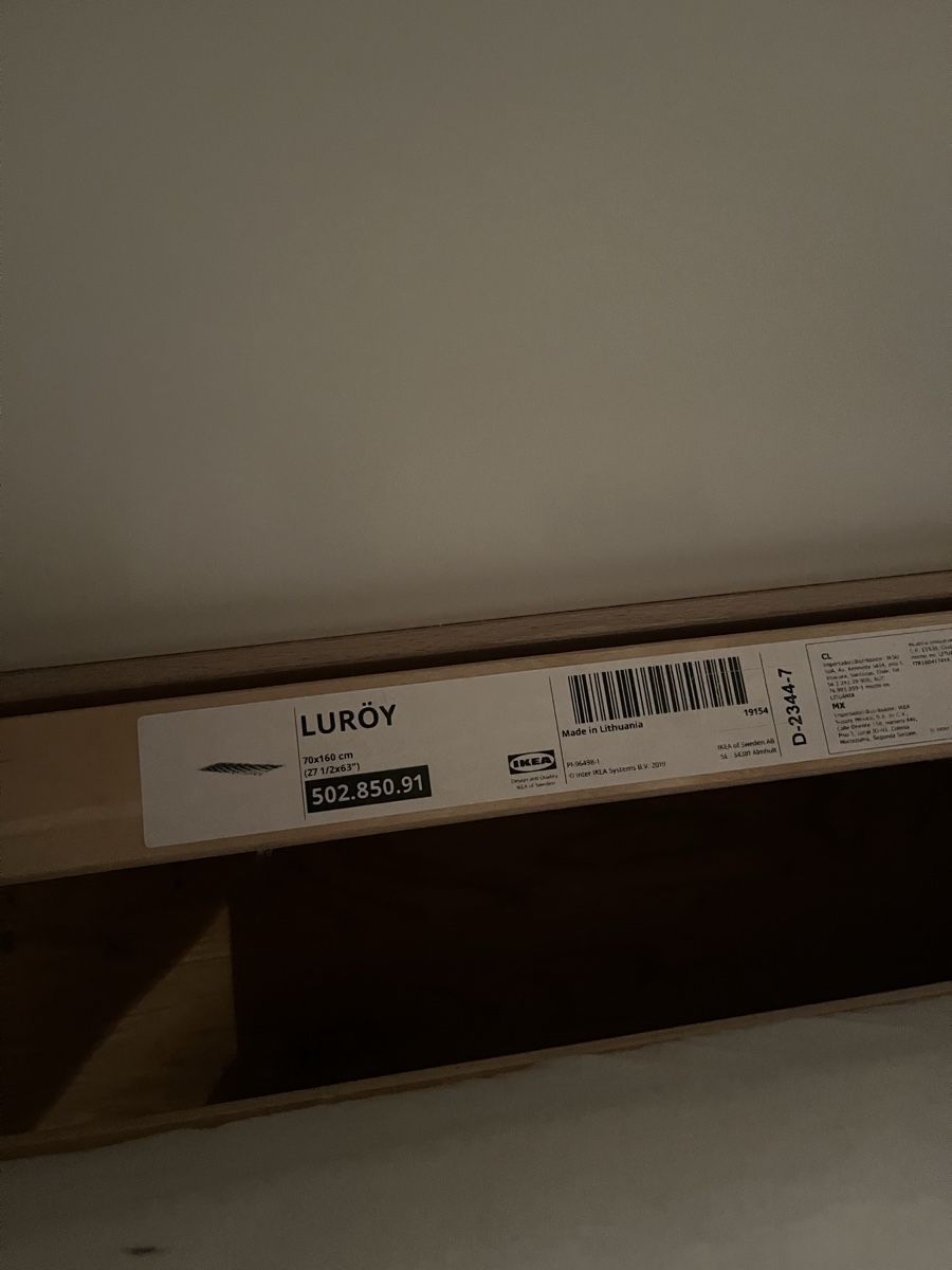 Ikea Letti: IKEA bed frame with slatted base - 160x70 – Nuovo (secondo la descrizione) da Maur venduto da mar_2fn5 1