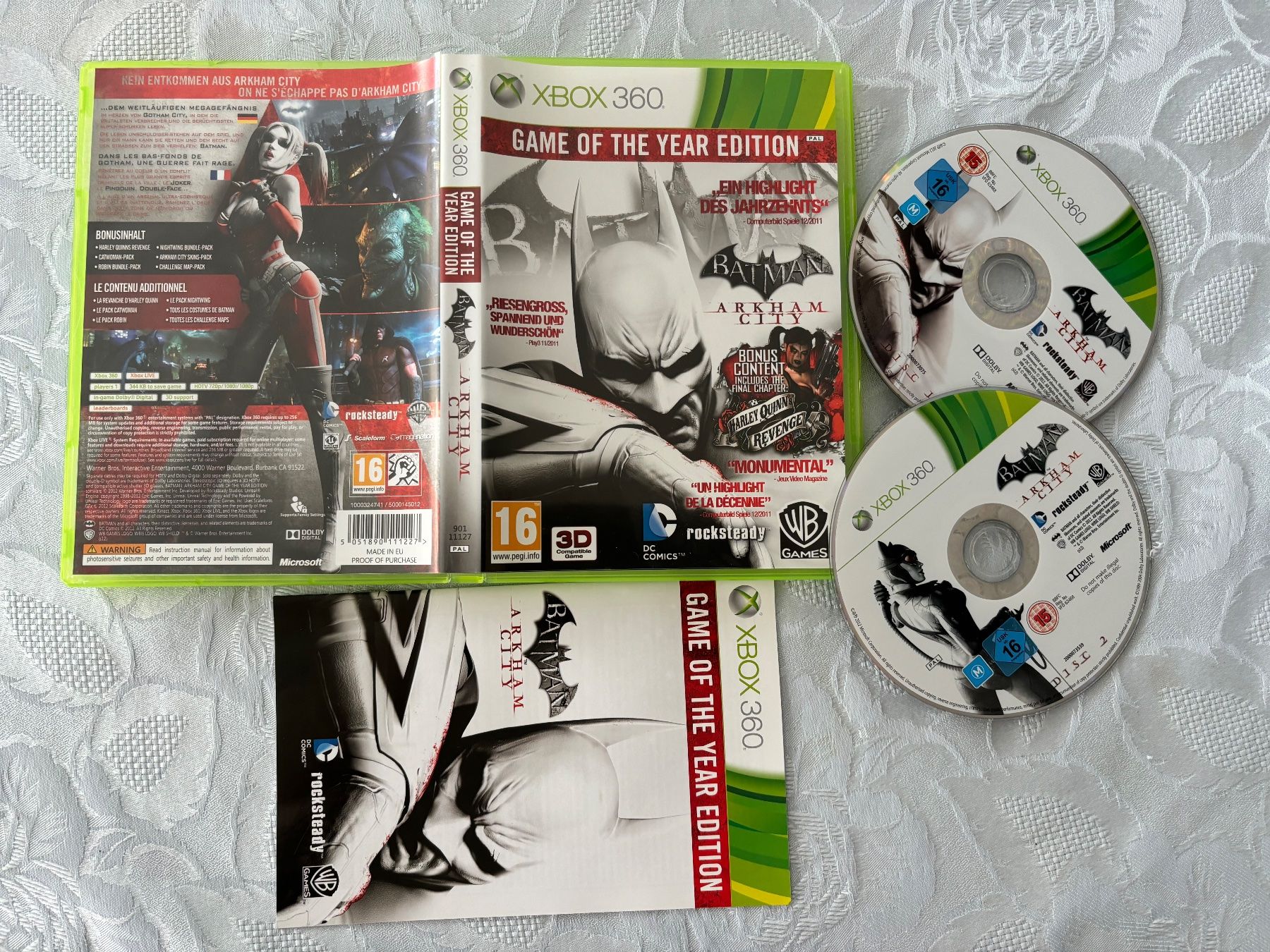Giochi: Batman Arkham City GotYE (CIB) – Usato da Frenkendorf venduto da gelbeZinnie