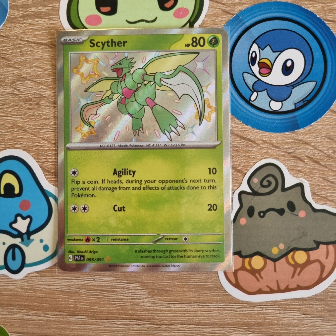 Pokémon Carte collezionabili: Scyther PAF – Usato da St-Maurice venduto da Woopersonal