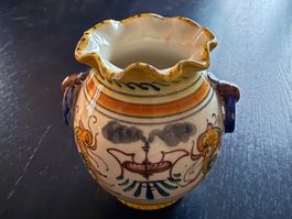 Keramik Vase mit Henkel. Vintage, Top Zustand!