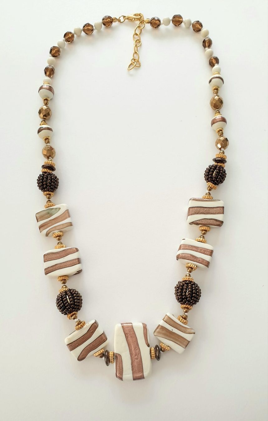 Murano Catenine: Murano Millefiori Collier – Nuovo e nell'imballaggio originale da Uetikon am See venduto da Coralreef 4