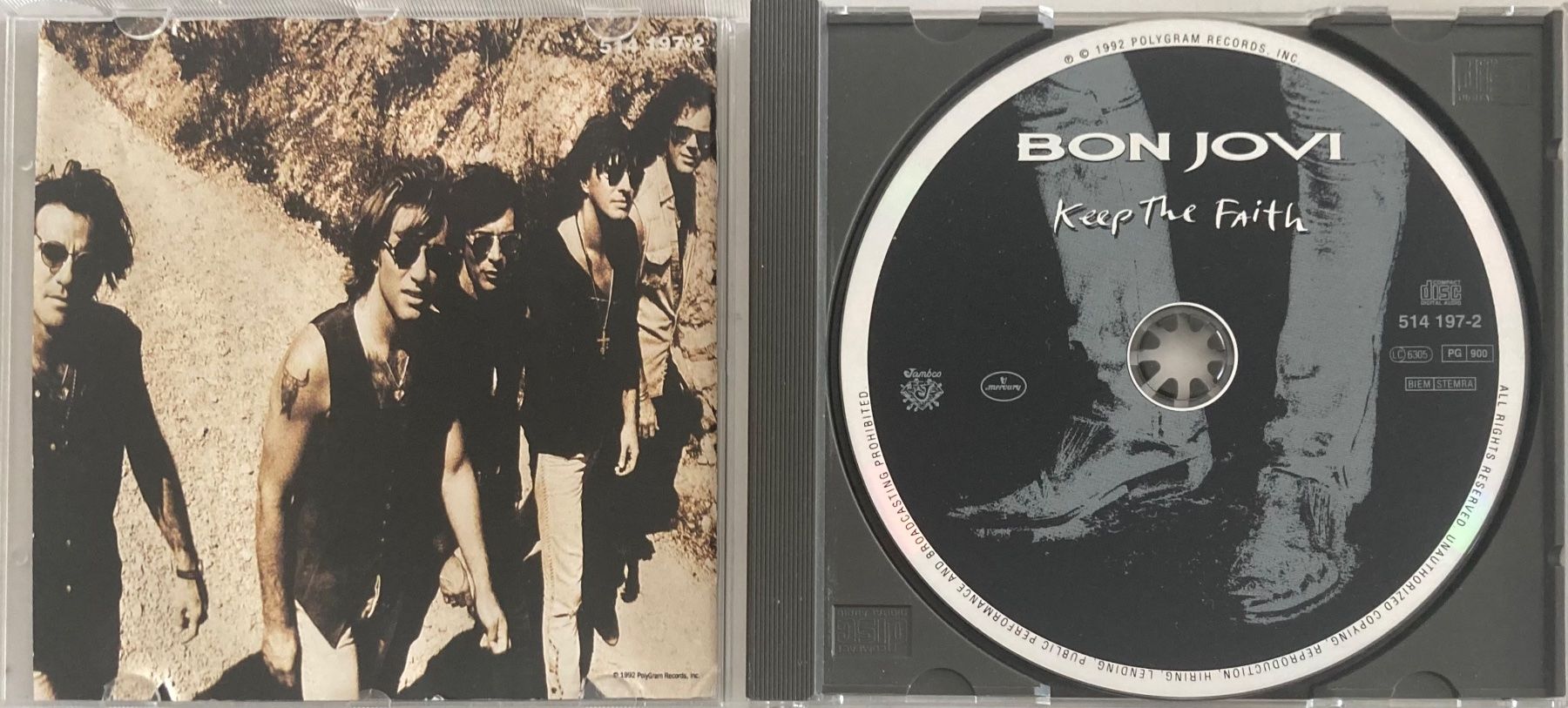 Dischi in vinile: BON JOVI - KEEP THE FAITH – Usato da Poliez-Pittet venduto da Newtown-Records 2