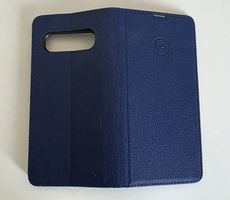 Samsung Galaxy S10+ Lederhülle / Book Case – Dunkelblau