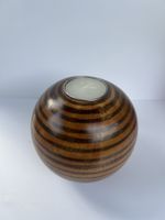 Rechaud Kerzenhalter Kugel Holz