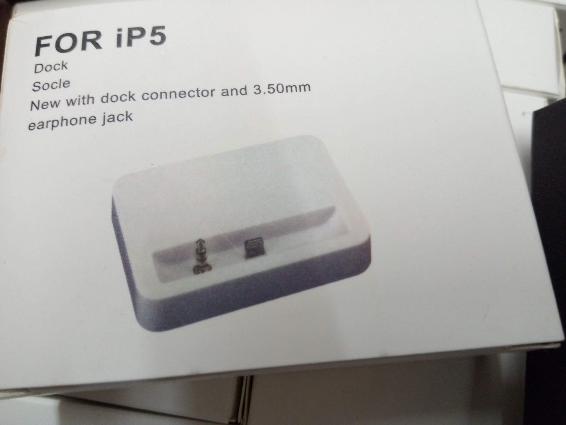 Dockingstation: Dock for iphone 5 ink. Audio – Neu und originalverpackt aus Ermatingen von rik4rdo