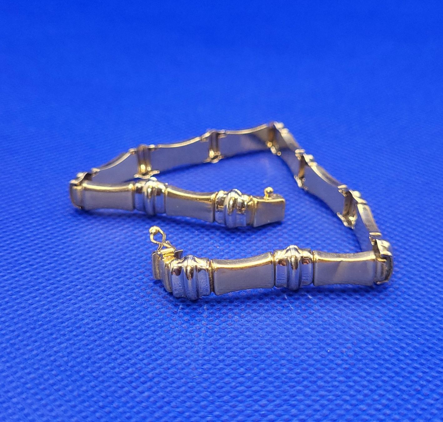 Bracciali & Braccialetti: Gold 585 Bicolour Armband – Usato da Wald ZH venduto da Aniade 5