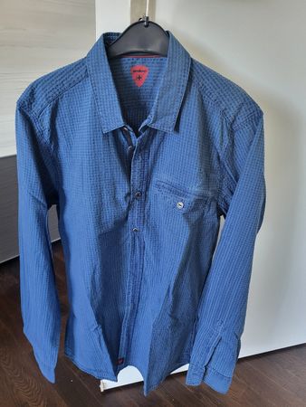 Strellson Hemd blau Grösse M  gut erhalten