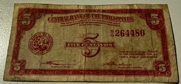 Philippinen 5 Centavos 1949