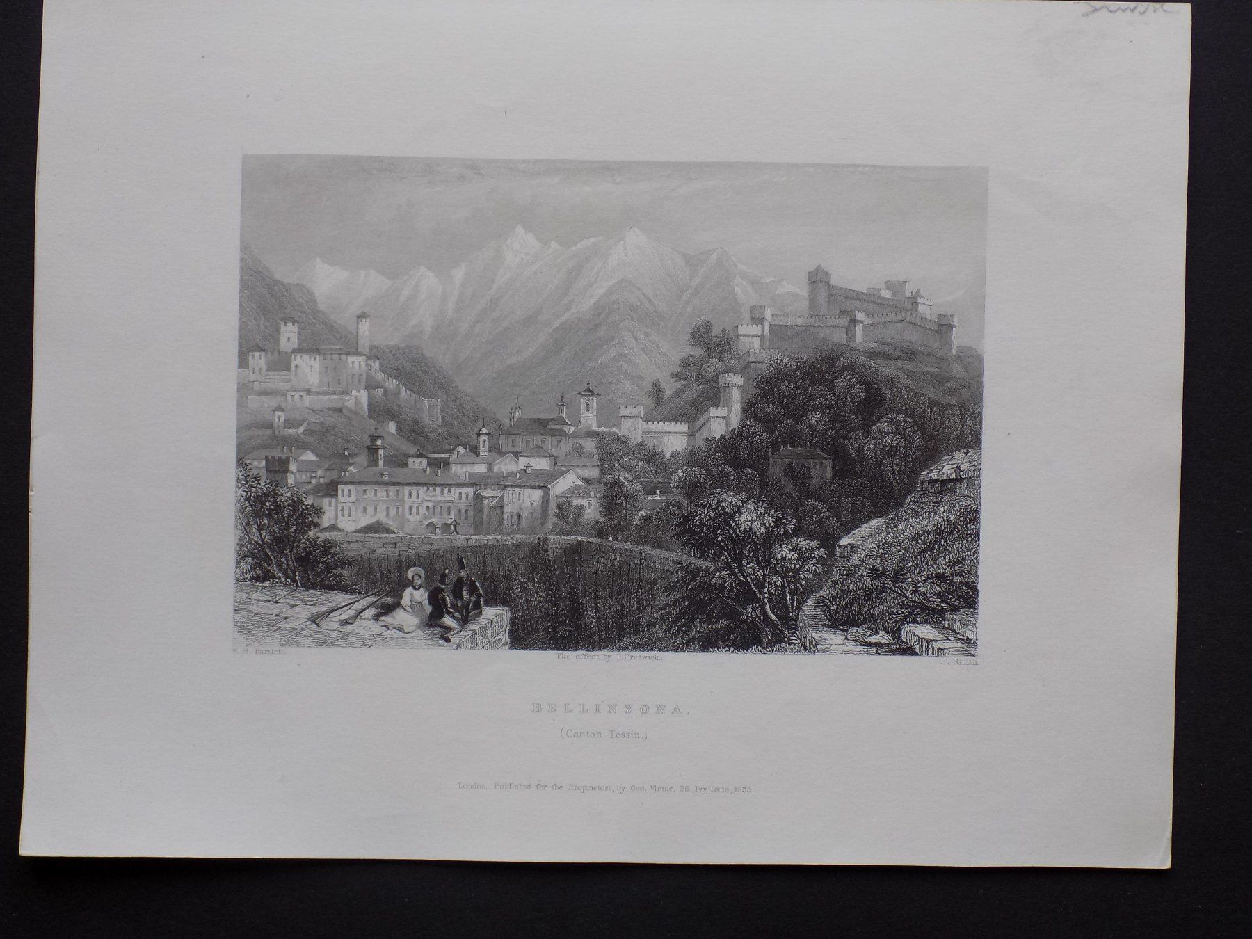 Stiche: Bellinzona Ticino – Gebraucht aus Risch von Rischli15