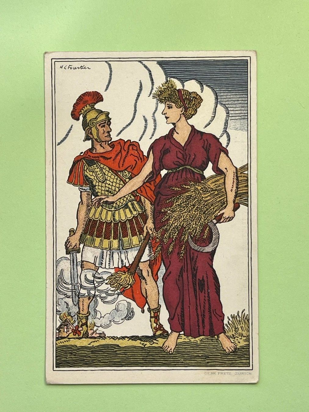 Cartes postales: Bundesfeierkarte 1916 – D'occasion à Steg VS par danwer74
