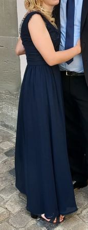 Abendkleid / Ballkleid dunkelblau Gr. 34, elegant, für festl
