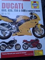 Ducati repair manual 1991 to 2005 600 .620.750.900 cc 