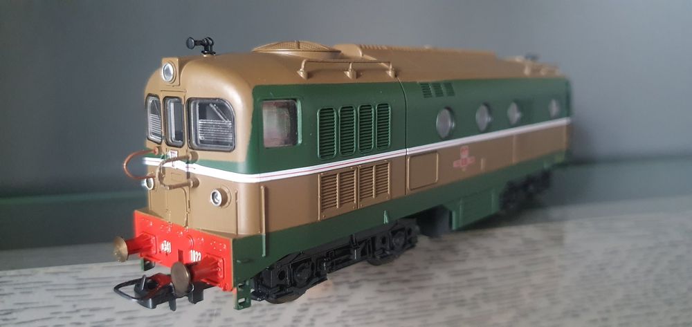 Locomotive Diesel Lima D341 FS Italia - Échelle HO - Fonctionnelle - Vintage Italie