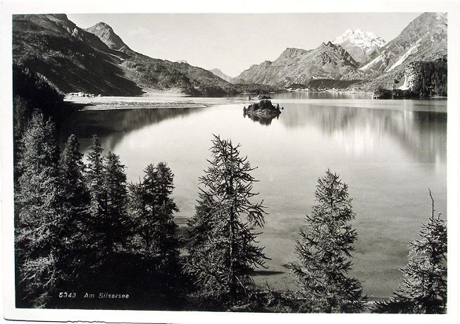 Cartes postales: SILVAPLANA Am Silsersee – D'occasion à Jona par philajona