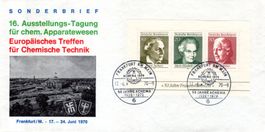 SONDERBRIEF EUROPÄISCHES TREFFEN FÜR CHEMISCHE TECHNIK-JJ269
