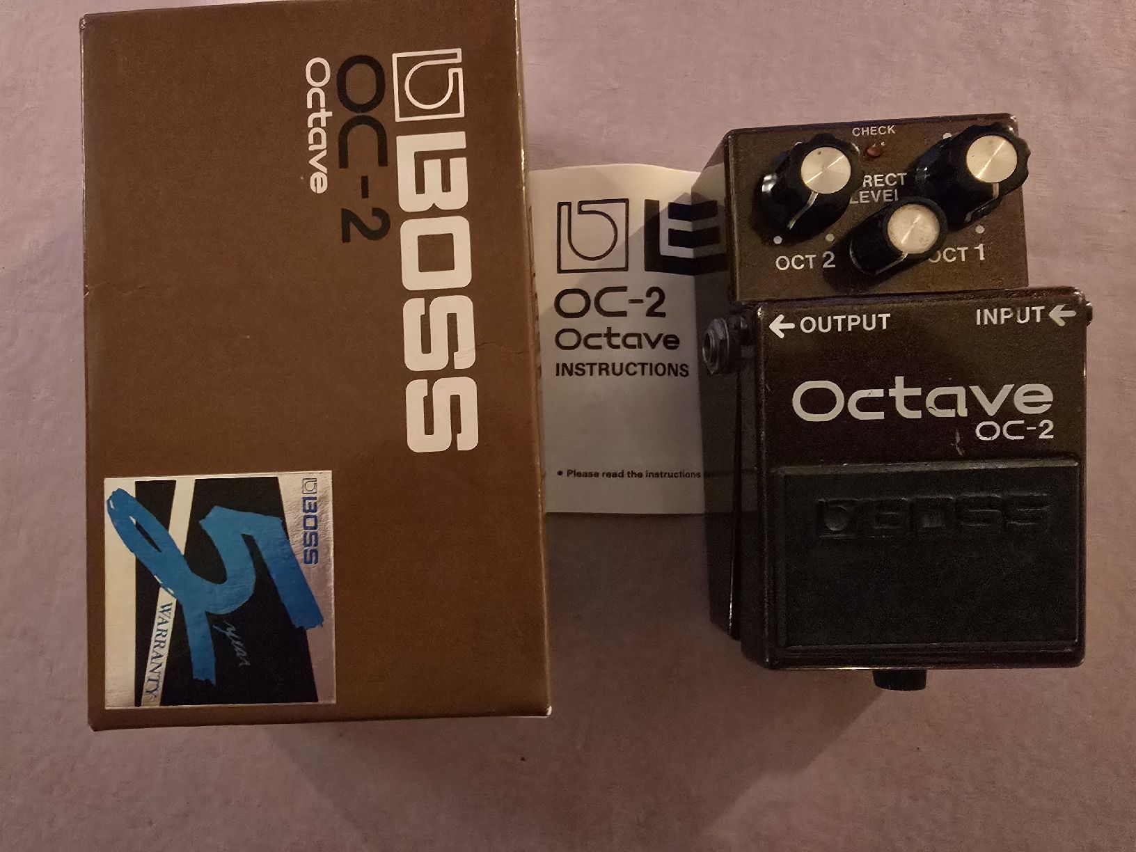 Boss Musikinstrumente: BOSS OC-2 OCTAVE ...RAR !!! – Gebraucht aus Zürich von Antiquedealer 4