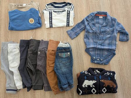 13-tlg. Herbst/Winter Kleider-Paket für einen Junge, Gr. 62