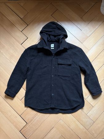 ZARA - Hoodie Jacke schwarz locker M