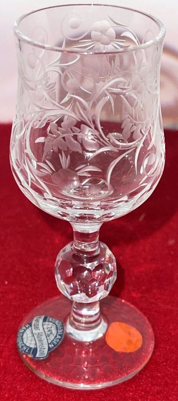 Bicchieri: Schnapsglas aus Kristallglas – Nuovo (secondo la descrizione) da Lutzenberg venduto da Pinschi01