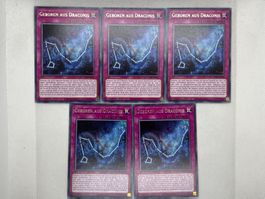 Yu-Gi-Oh! Geboren aus Draconis GEIM-DE044 Deutsch Rare 1. Au