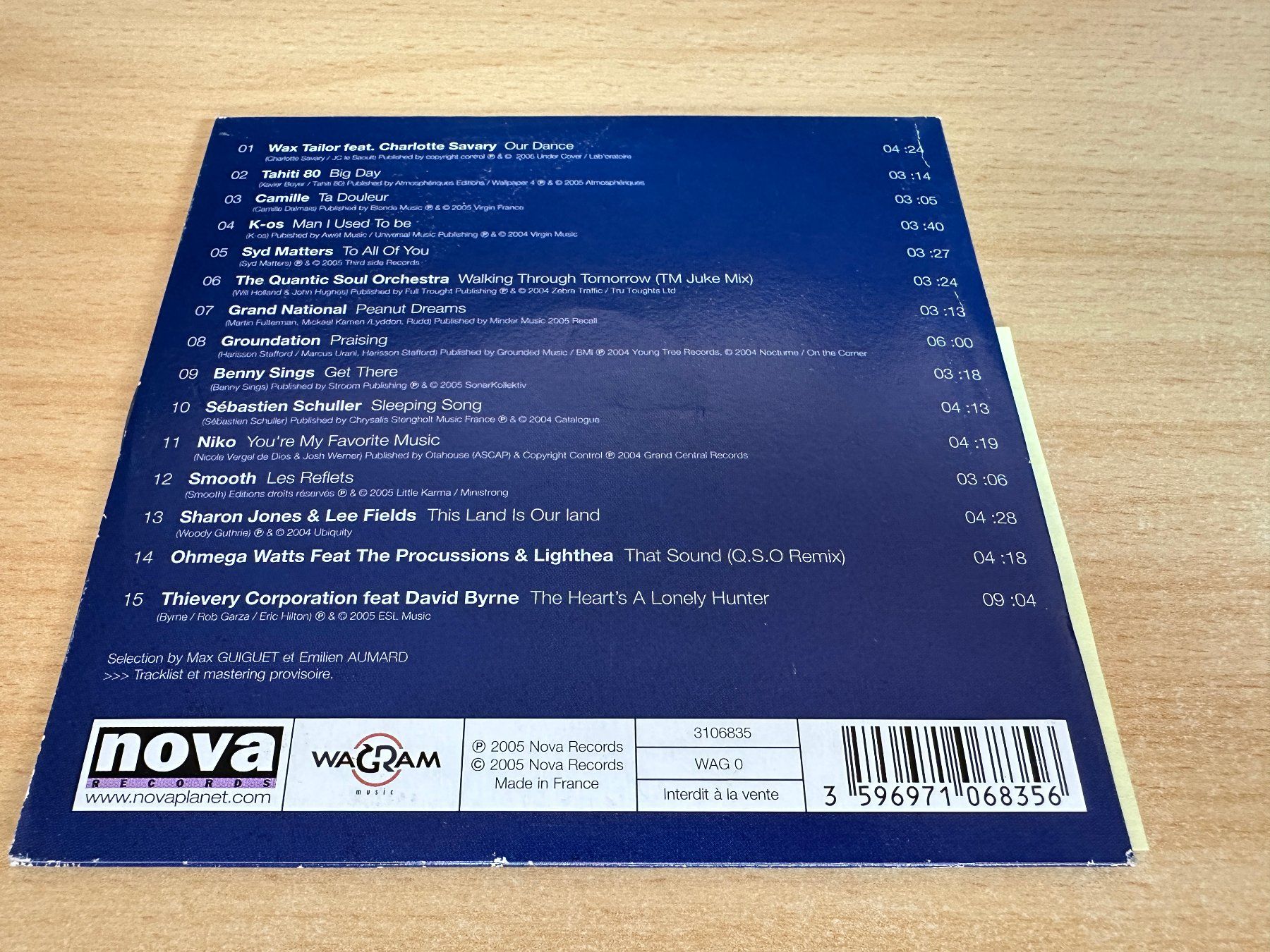 CD: Various – Nova Tunes 1.2 – Usato da Rikon im Tösstal venduto da Alpenmutz 1