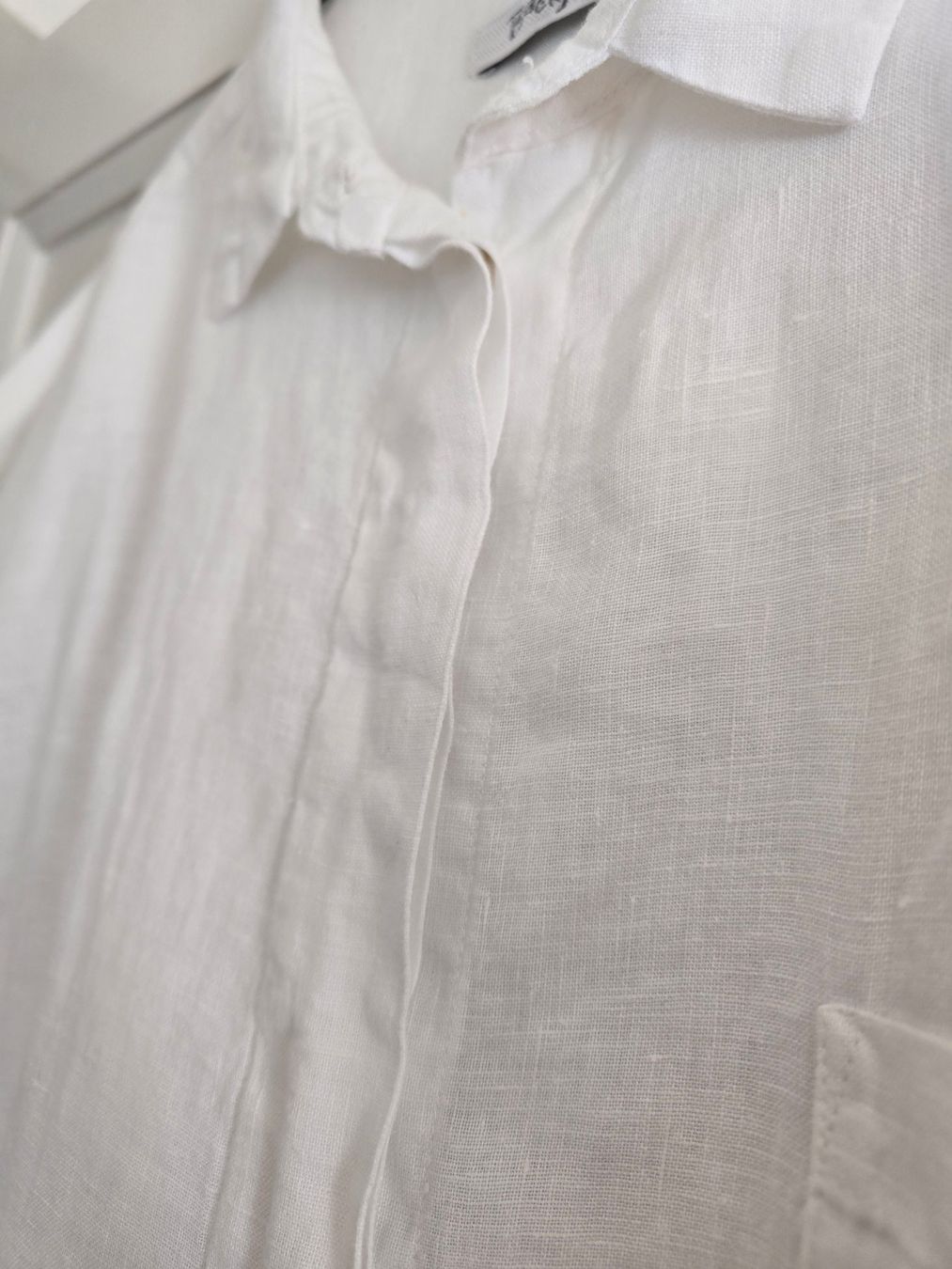 Camicette: Kleidung: Leinenbluse weiss (M) BACKSTAGE – Nuovo (secondo la descrizione) da Romanshorn venduto da Rachacha 2