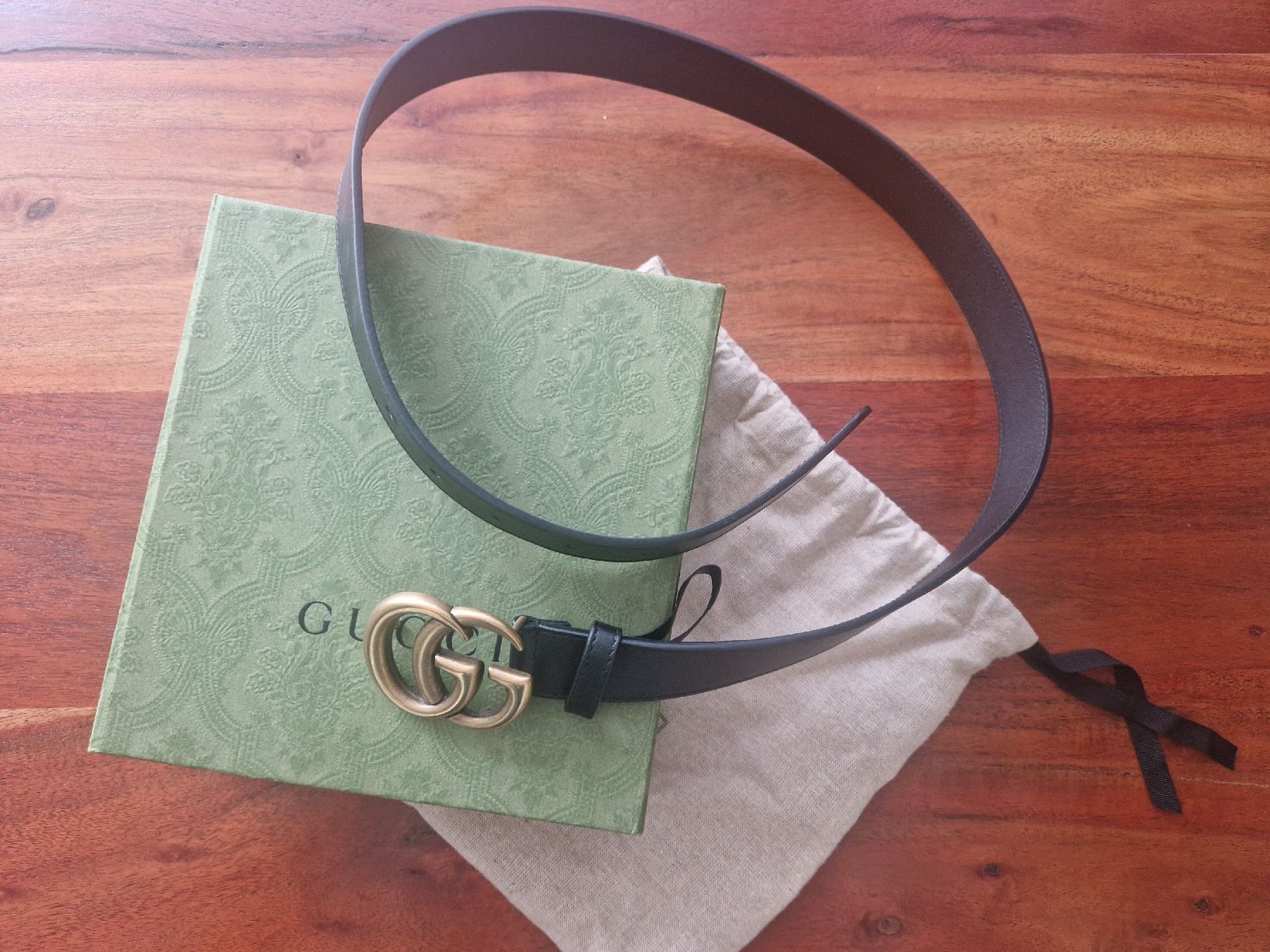 Gucci Cinture: Gucci Gürtel "GG MARMONT" – Usato da Cham venduto da YvonneSecondHand 1