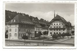 Le Locle (NE) "Home Zénith" - Hôtel de Ville - Foto-AK  1934