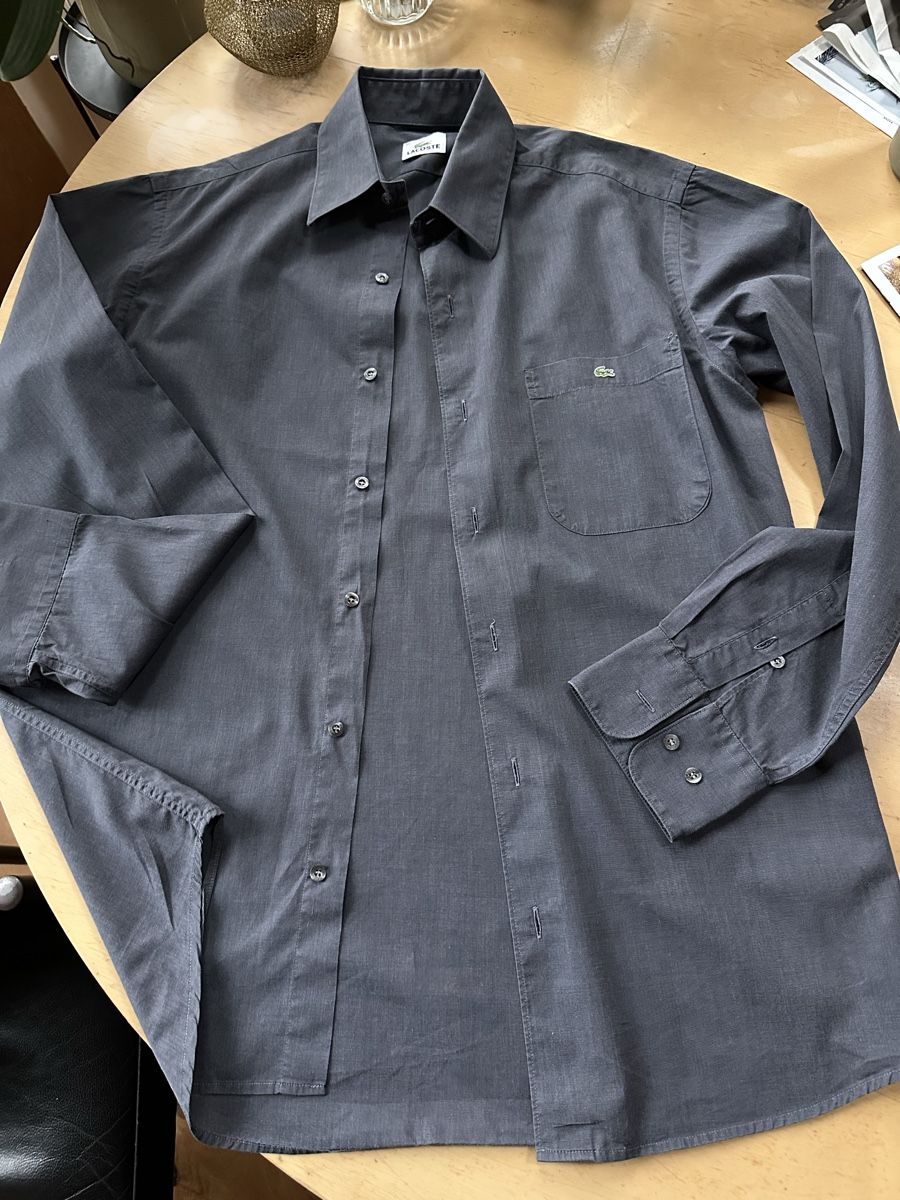 Lacoste Camicie: Lacoste Hemd Gr. M/L – Usato da Hinterkappelen venduto da una066