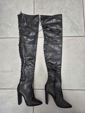 Saint Laurent overknees Stiefel Gr. 36 1/2