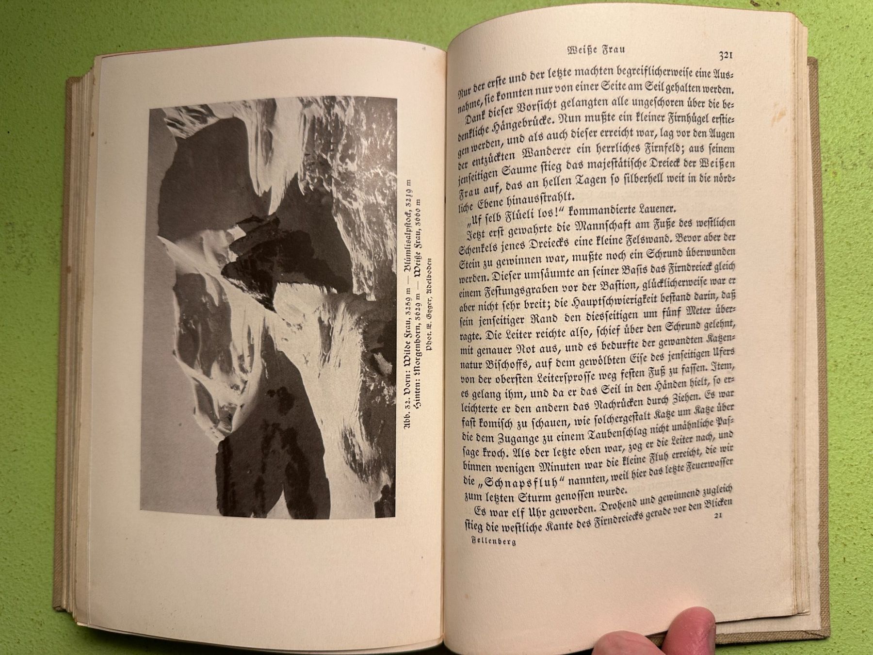 Libri: Edmund von Fellenberg: Der Ruf der Berge. – Usato da Zürich venduto da allp 8
