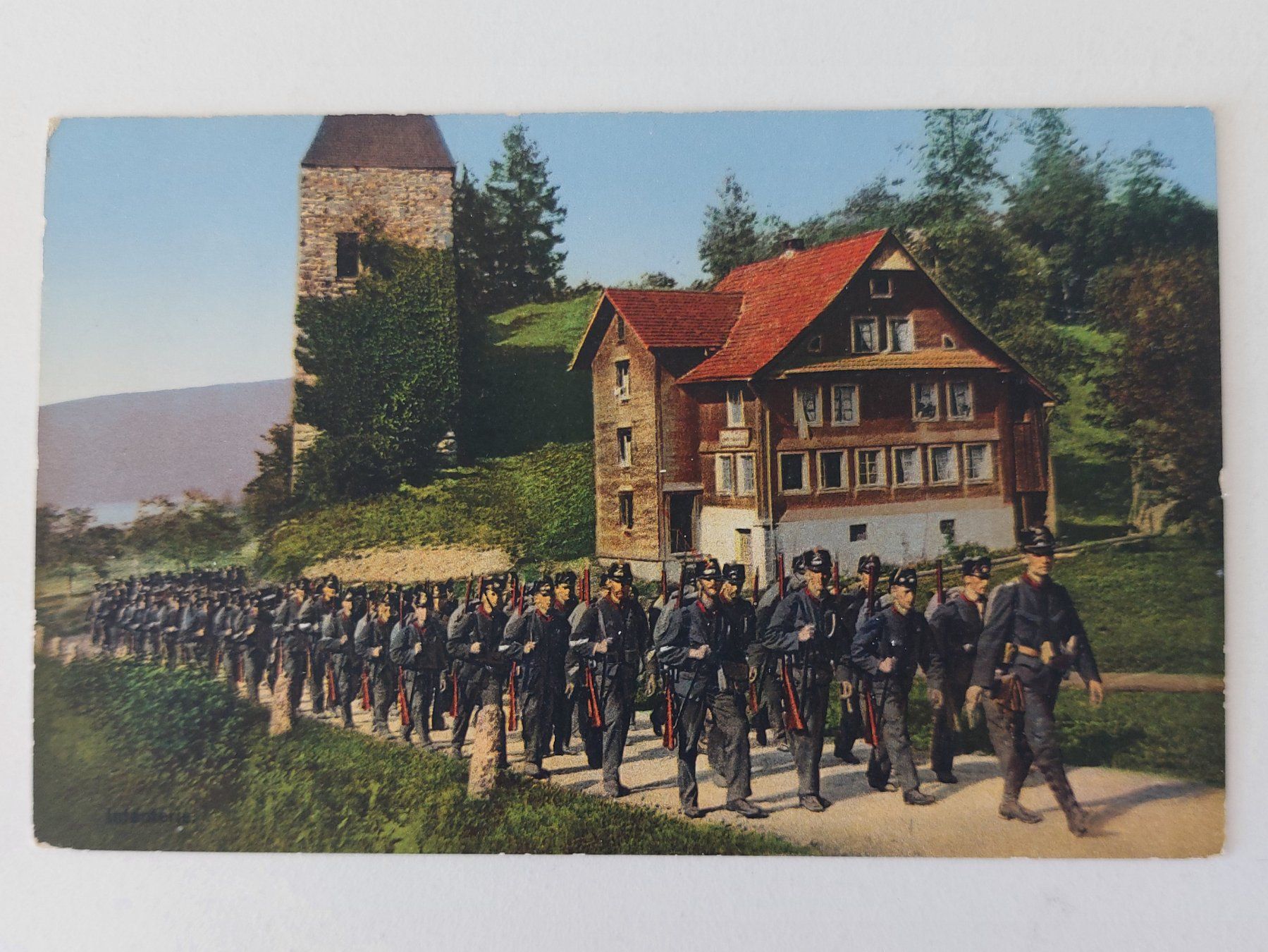 Cartoline postali: AK Ansichtskarte Infanterie Militär – Usato da Schenkon venduto da Uhu007