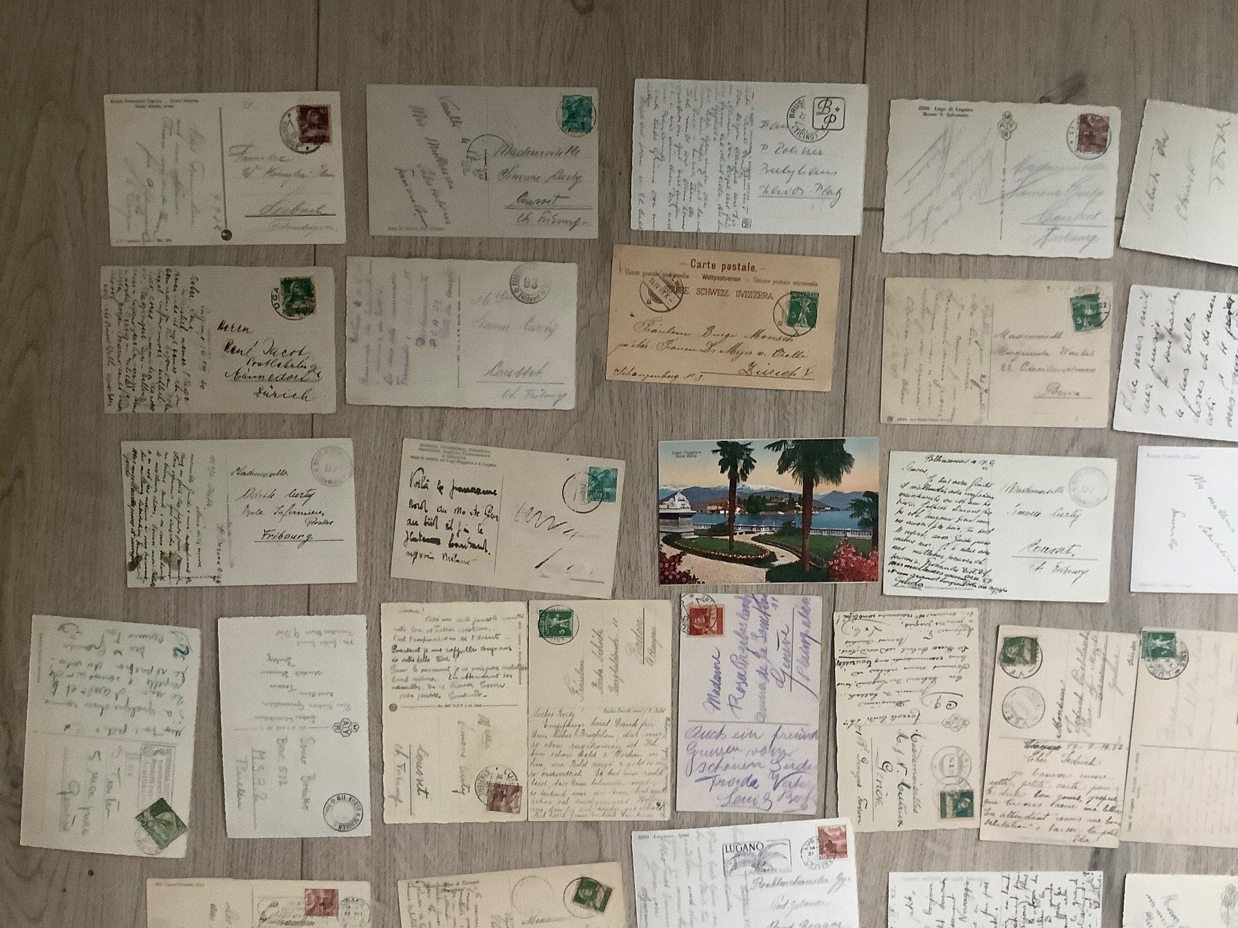 Cartoline postali: 66 alte, gelaufene Ansichtskarten Tessin ab 1903 – Usato da St. Gallen venduto da herbrig2 8