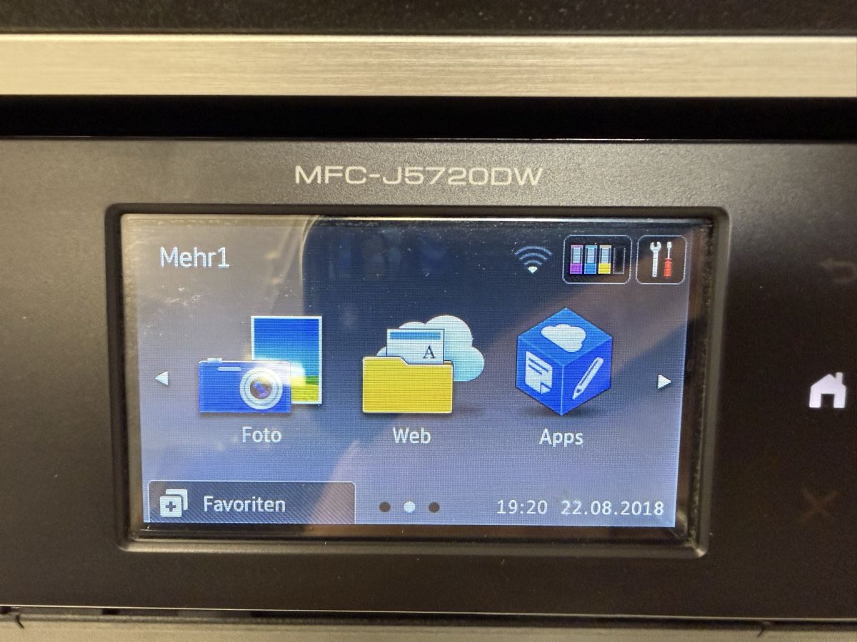 Brother Stampanti: Brother Multifunktionsdrucker MFC-J5720DW A3 gebraucht – Usato da Aesch LU venduto da Ambor 4