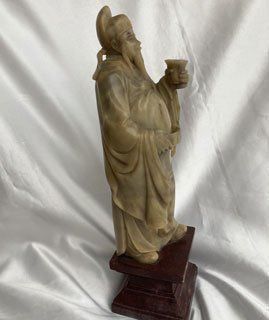 Statuette: Chinesischer  Prasser - antike Figur – Usato da Niederuzwil venduto da LaBambola 3