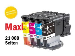 LC-528 Maxi, LC-527 Brother, Kompat. Drucker-Patronen Tinte