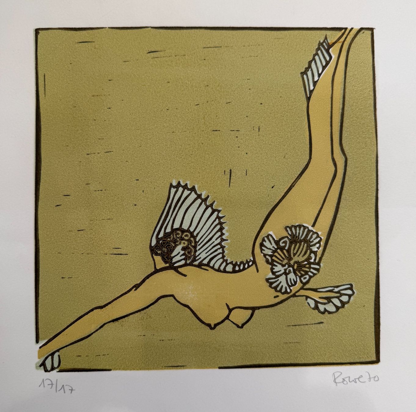 Poster & Bilder: ROWE  - 2 Druckgrafik – Gebraucht aus Basel von poolko 1