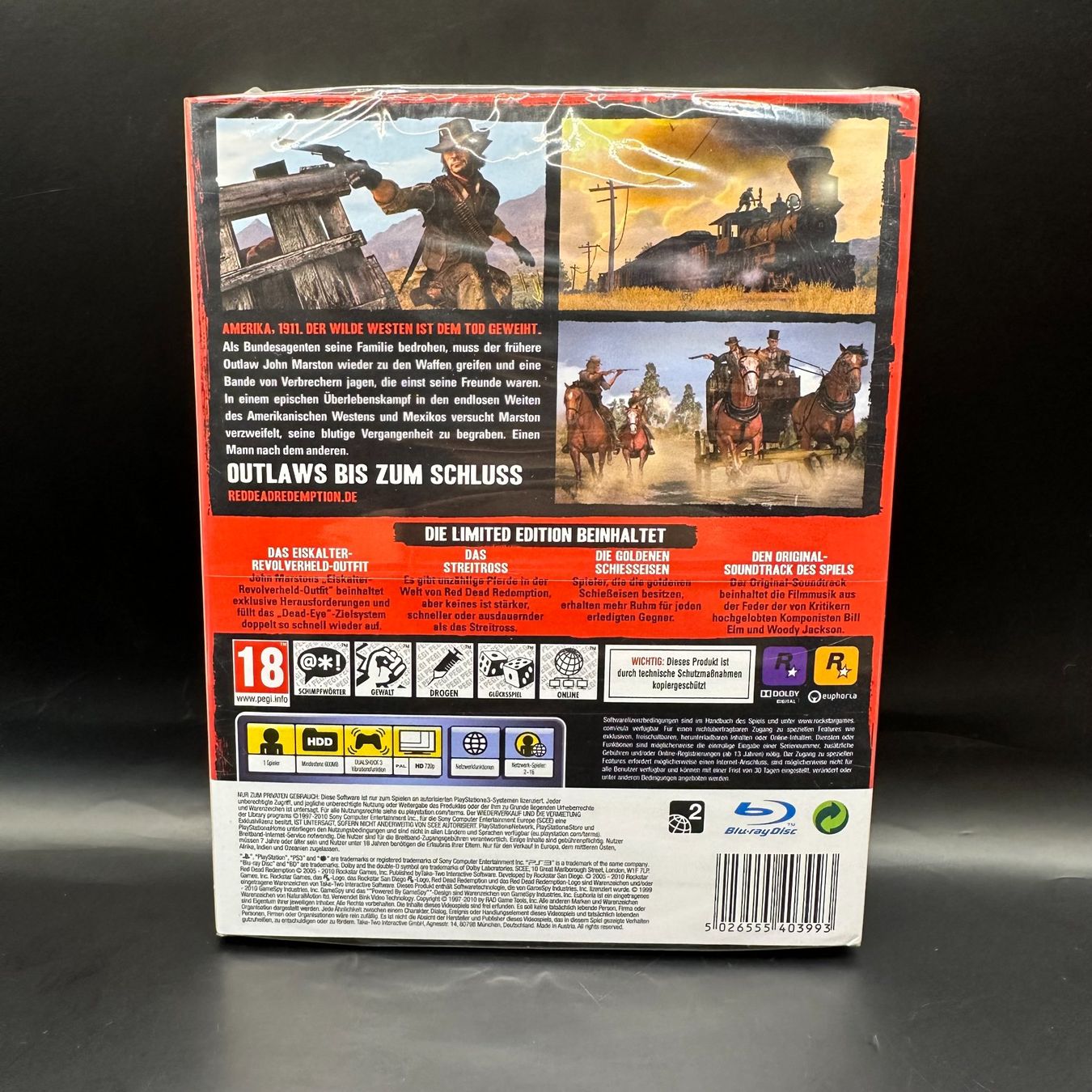 Sony Giochi: Playstation 3 Red Dead Redemption Limited Edition Sealed – Nuovo (secondo la descrizione) da Düdingen venduto da Nerdworld 1