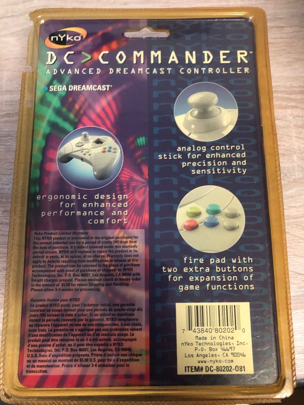 Sega Giochi: NYKO DC Commander Dreamcast Controller Sega NEU – Nuovo e nell'imballaggio originale da Gasel venduto da doctor_doak 1